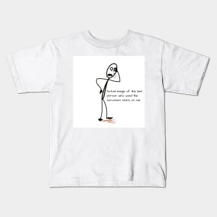 Narcissist Stare Kids T-Shirt